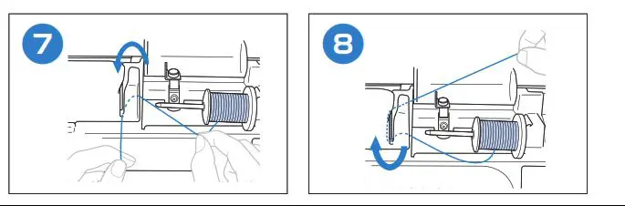 brother Automatic Bobbin Winding Sawing Machine- Bobbin Winding 2