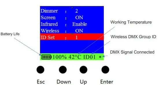 ColorKey CKU-7060 AirPar HEX 4 Wireless Battery-Powered Uplight fig4
