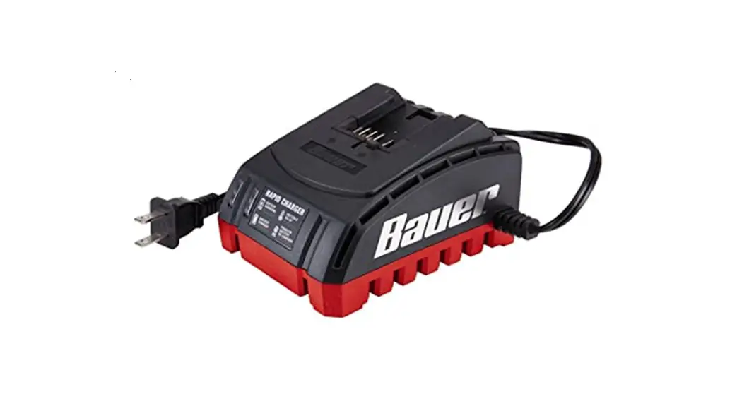 Bauer 57006 20v Lithium-ion 3 Amp Rapid-plus Battery Charger Owner's Manual