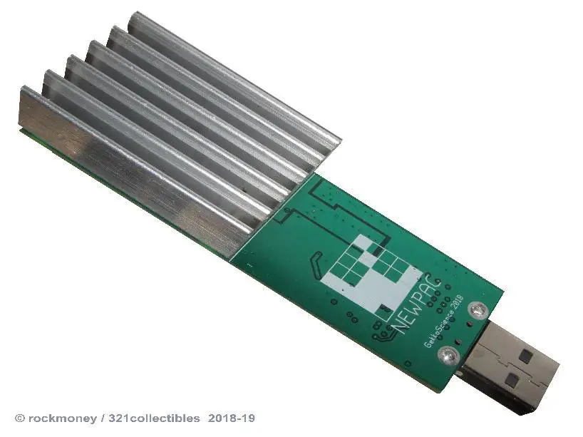 GekkoScience NewPac BM1387 USB Stick Miner- The First Glance