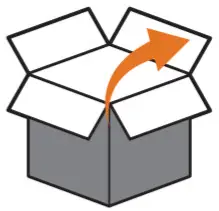 CHAMPION 201049 4500W Open Frame Inverter Generator - Open shipping carton