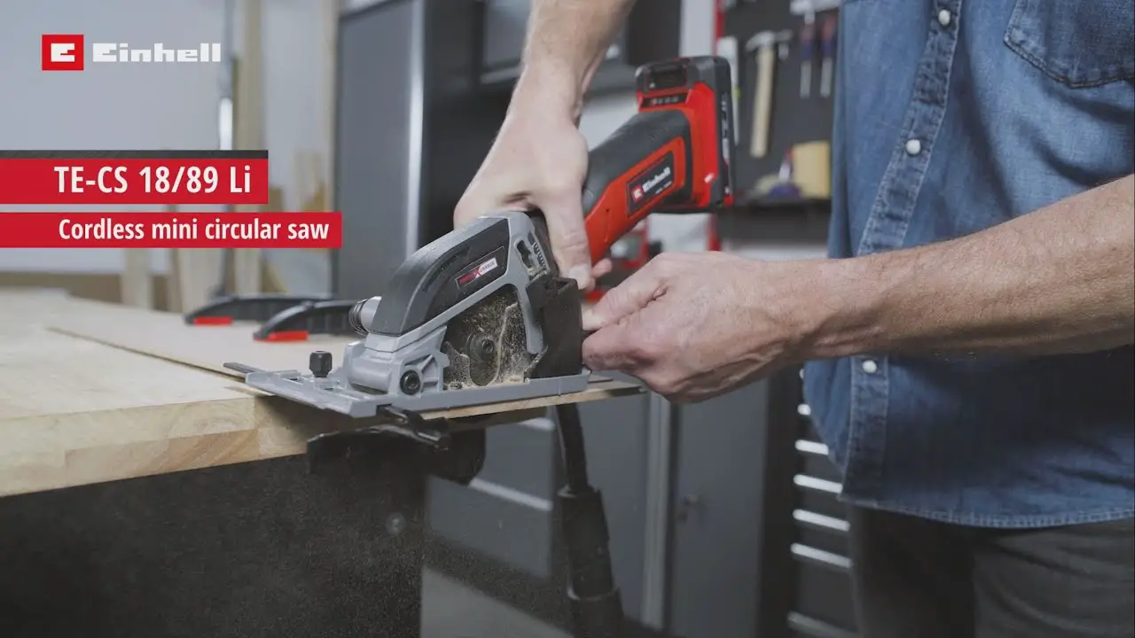 Einhell Cordless Mini Hand-held Circular Saw Instruction Manual