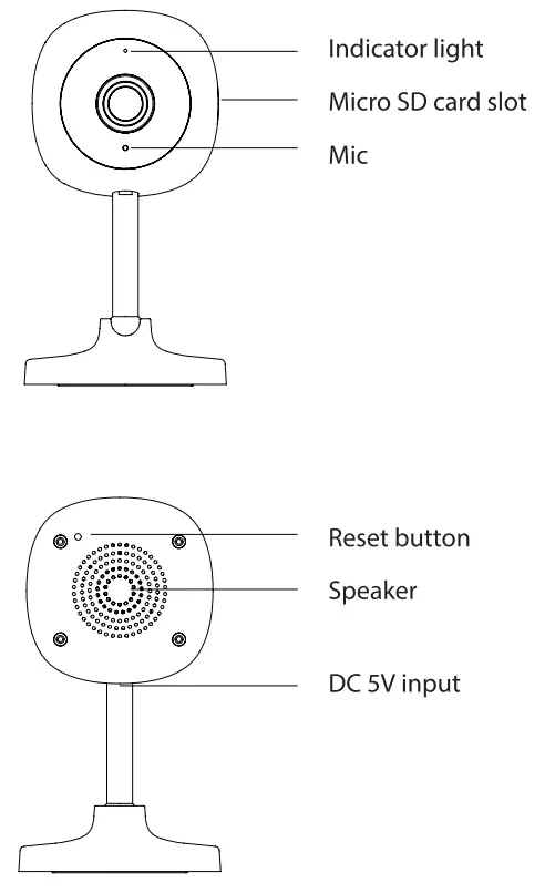 VENZ R4114 V2 Smart Indoor Camera - fig1