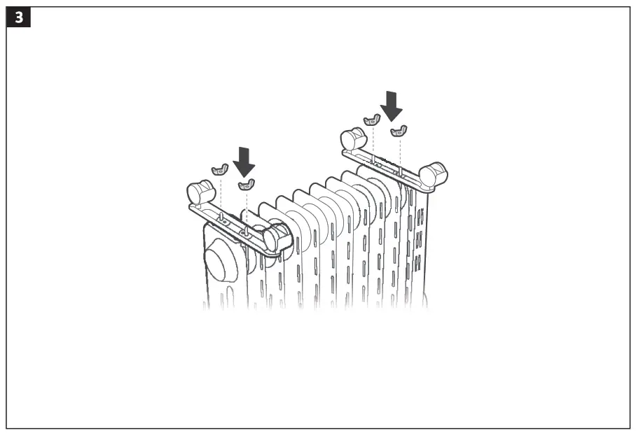 anslut 014520 Oil Filled Electric Radiator - Fig2