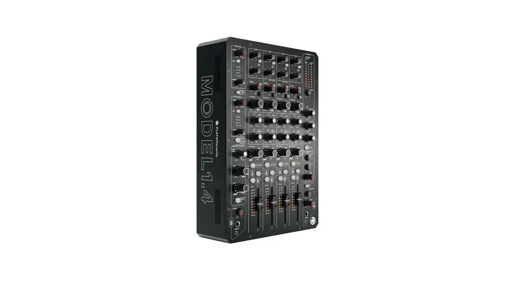 Playdifferently Model 1.4 Premium Ultracompact 4-channel Analog Dj Mixer User Manual