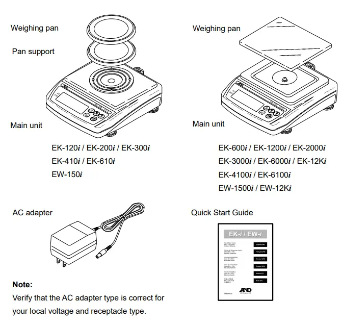AND EK-i Compact Balance FIG 1