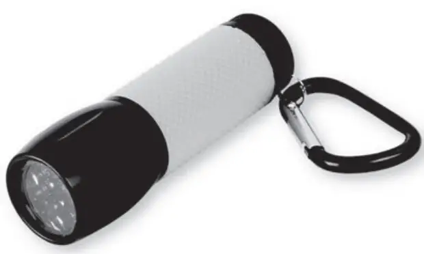 CARSON SL 33 RedSight LightPro Red Light Flashlight -