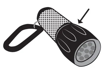 CARSON SL 33 RedSight LightPro Red Light Flashlight -fig1