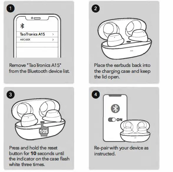 TAOTRONICS SoundLiberty A15 Wireless Earbuds 9
