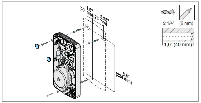SOMMER Pro Intelligent Garage Door Operator with Separate Control Unit - Attachment to the door 20