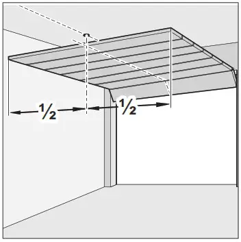 SOMMER Pro Intelligent Garage Door Operator with Separate Control Unit - Attachment to the door 3