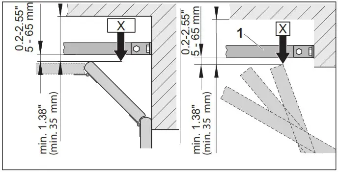 SOMMER Pro Intelligent Garage Door Operator with Separate Control Unit - Attachment to the door