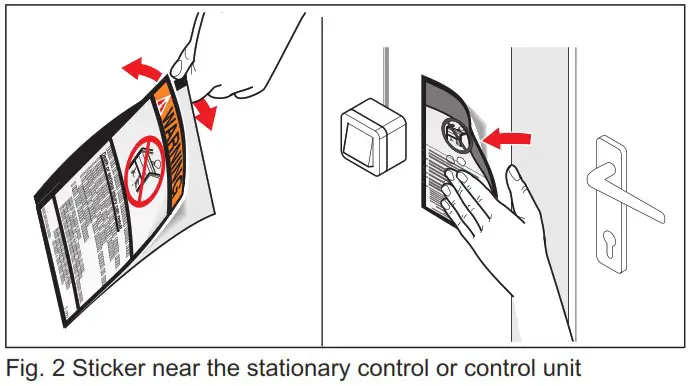 SOMMER Pro Intelligent Garage Door Operator with Separate Control Unit - Initial operation 9