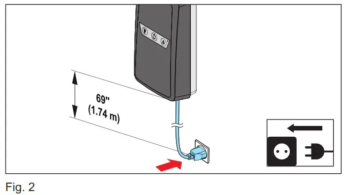 SOMMER Pro Intelligent Garage Door Operator with Separate Control Unit - Initial operation 2