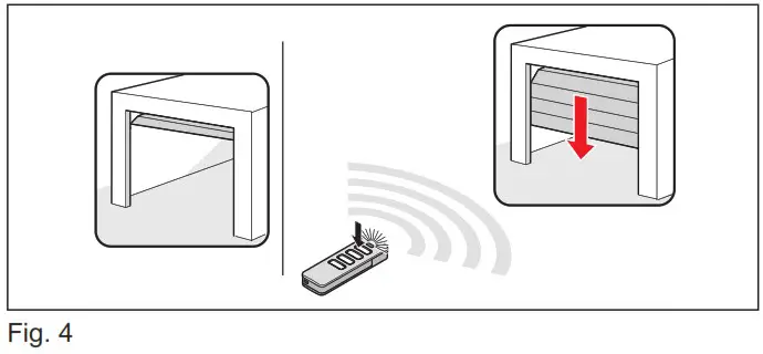SOMMER Pro Intelligent Garage Door Operator with Separate Control Unit - Initial operation 6