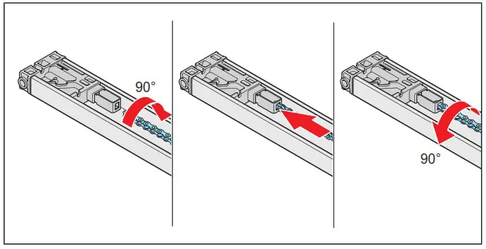 SOMMER Pro Intelligent Garage Door Operator with Separate Control Unit - Installation 10