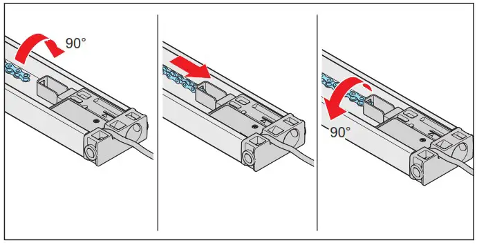SOMMER Pro Intelligent Garage Door Operator with Separate Control Unit - Installation 8