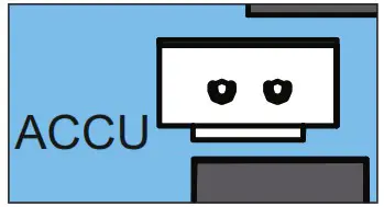 SOMMER Pro Intelligent Garage Door Operator with Separate Control Unit - Installing the battery pack 2