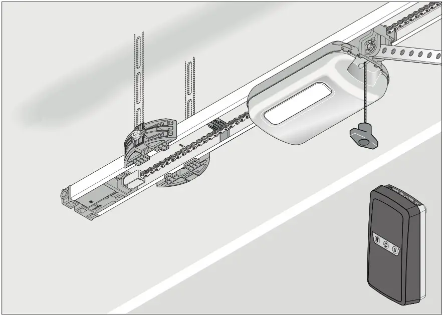 SOMMER Pro Intelligent Garage Door Operator with Separate Control Unit - cover