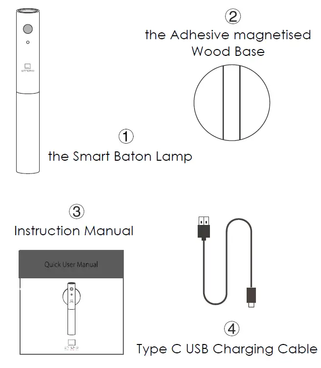 gingko Smart Baton Light fig 1