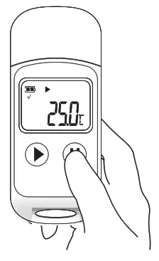 Elitech RC 5 Temperature Data Logger - button 2