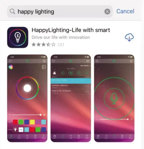 Art Century Led Light 2A4ZHARTLEDLIGHT Interior Car Lights with Smart App Control - app1