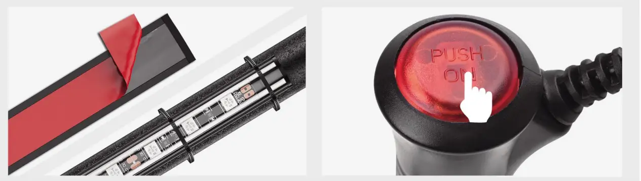 Art Century Led Light 2A4ZHARTLEDLIGHT Interior Car Lights with Smart App Control