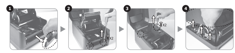 ARGOX CP-2 Series Barcode Printer fig 1