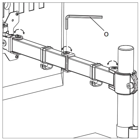 Douxe Monitorbeugel Latopstandaard - Adjustments 2