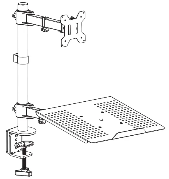 Douxe Monitorbeugel Latopstandaard - Instruction