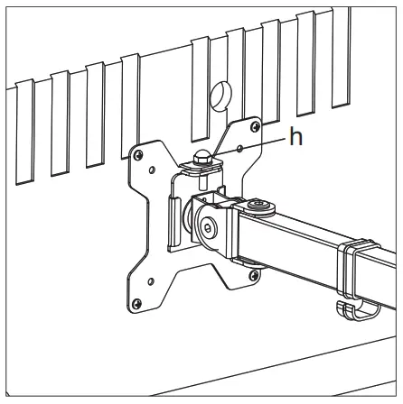 Douxe Monitorbeugel Latopstandaard - Swivel Arm 2