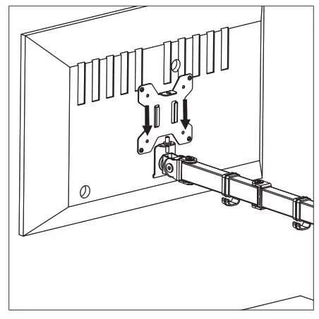 Douxe Monitorbeugel Latopstandaard - Swivel Arm