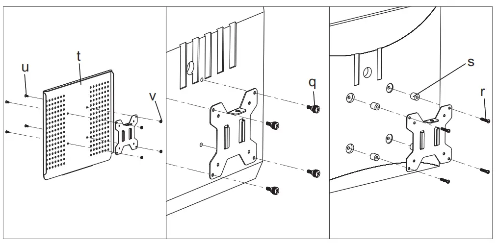 Douxe Monitorbeugel Latopstandaard - Tray or Monitor
