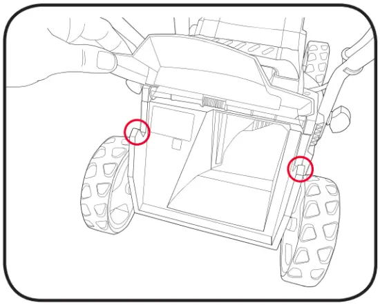 Fitting and Removing the Grass Catcher 