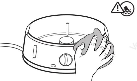 VonShef 2000047 3 Tier Steamer 800W - fig11