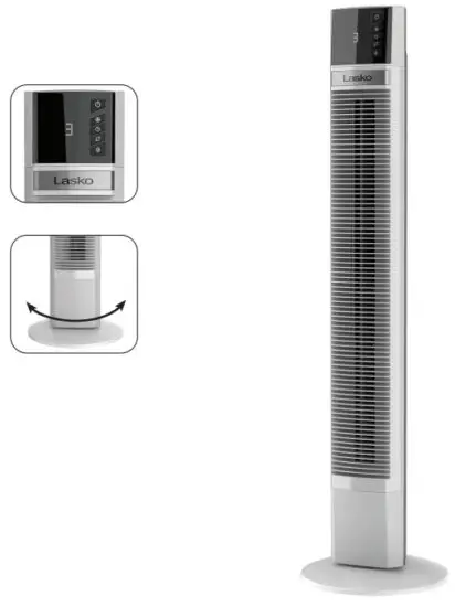 Lasko T48401 48 Inch Tower Fan With Alexa Connectivity