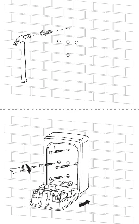 SMITH - LOCKE -BX220IM- Water-Resistant -Combination- Key -Safe- and- Cabinet -4