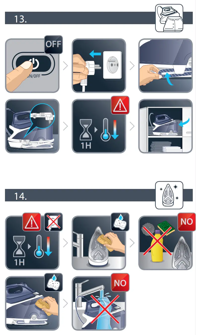 ROWENTA Compact Steam Pro Station fig 5