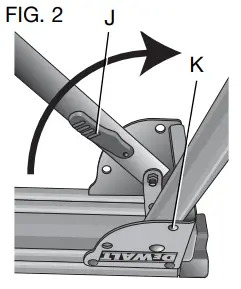 Dewalt DW723 DWX724 Heavy Duty Miter Saw Stand - Preparation