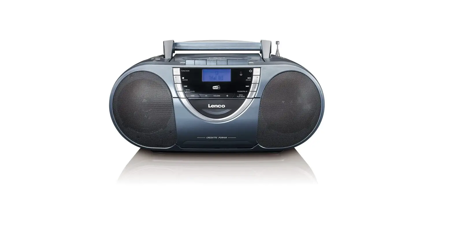 Lenco Scd-6800 Portable Dab+ And Fm Radio With Cd User Manual