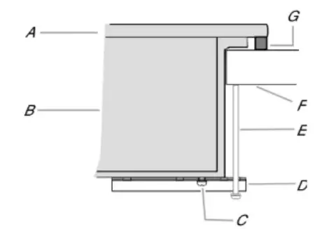 Metawell W11468902B Gas Built-In Cooktop - Attach Cooktop