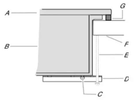 Metawell W11468902B Gas Built-In Cooktop - Installing Brackets 2