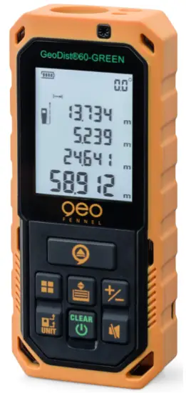 Qeo GeoDist 60 Green Laser Distance Meter