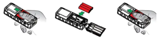 Qeo GeoDist 60 Green Laser Distance Meter - BATTERIES