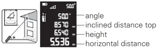Qeo GeoDist 60 Green Laser Distance Meter - Battery status 2