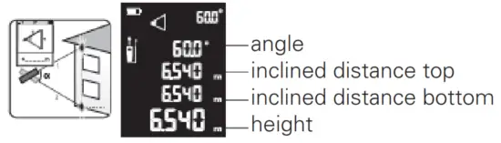 Qeo GeoDist 60 Green Laser Distance Meter - Battery status 3