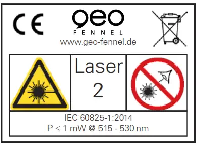 Qeo GeoDist 60 Green Laser Distance Meter - fig 30