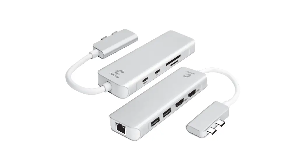 Comsol Cm2m03 Macbook Usb-c Dual Hdmi Multi-port Adapter User Manual
