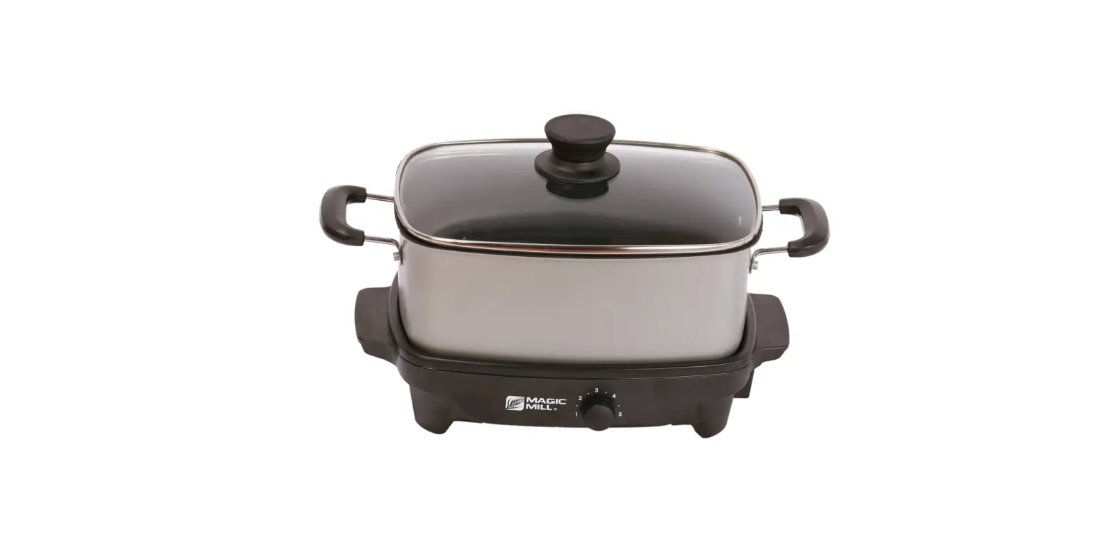 Magic Mill Msc-628 6 Qt Slow Cooker With Cover Knob And Cool Touch Handles Owner's Manual Magic Mill Msc-628 6 Qt Slow Cooker With Cover Knob And Cool Touch Handles Owner's Manual