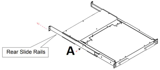Inch LCD Console Drawer with Integrated DVI D KVM Switch - Step 1